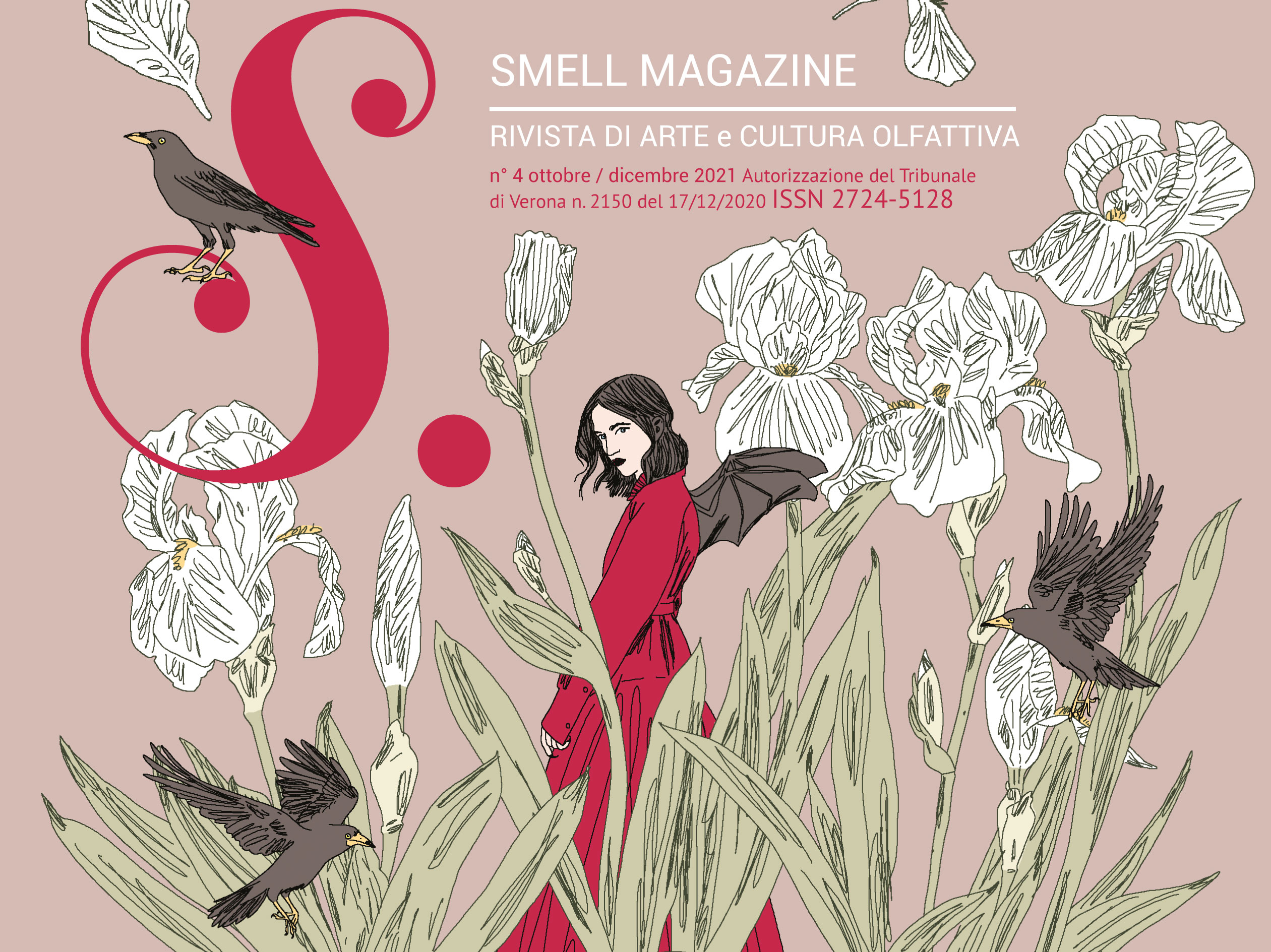 copertina Smell Magazine - rivista di arte e cultura olfattiva