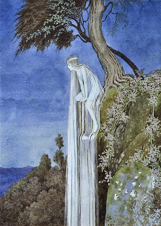 The Waterfall Fairy di Ida Rentoul Outhwaite